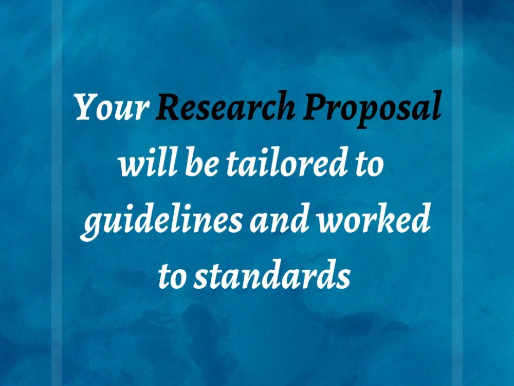 I will professionally edit and proofread your research proposal (up to 10,000 words)