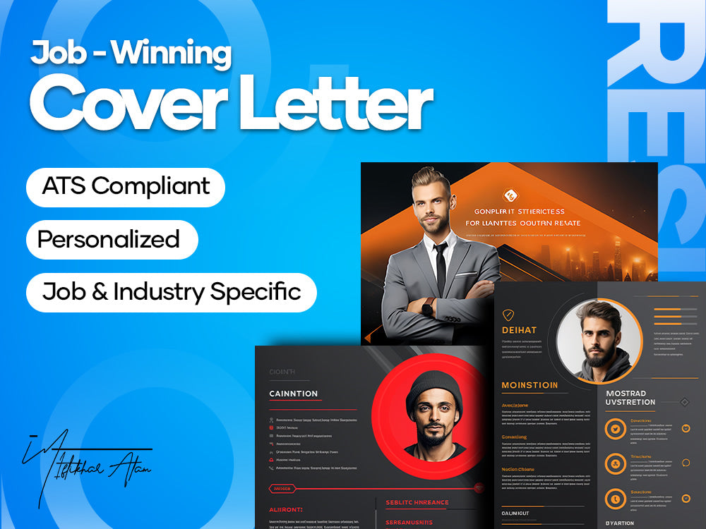 You will get an Interview winning Cover Letter [Tailor-Made] [IMPRESSIVE]
