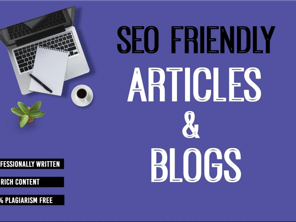 I will write engaging SEO articles and blog posts